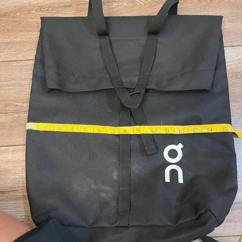 On Cloud Running Ambassador Pack Backpack 2 in 1 Bag Tote Black